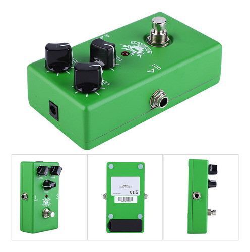 Efecto De Pedal De Guitarra Twinote Tube Drive Electric Over