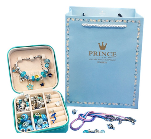 Kit Pulseras Cuentas Para Hacer Bisuteria Abalorios