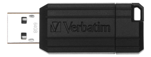 Pendrive Verbatim Store 'n' Go Pinstripe 64GB 2.0 negro