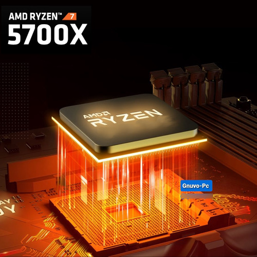 Procesador Amd Ryzen 7 5700x 8 Nucleos 5700 X Gamer R7 Am4