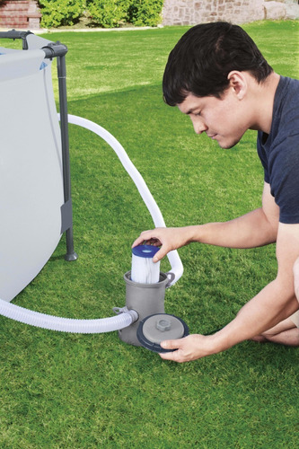 Bomba de agua Bestway Para Pileta de Hasta 8300 litros 58381 220v