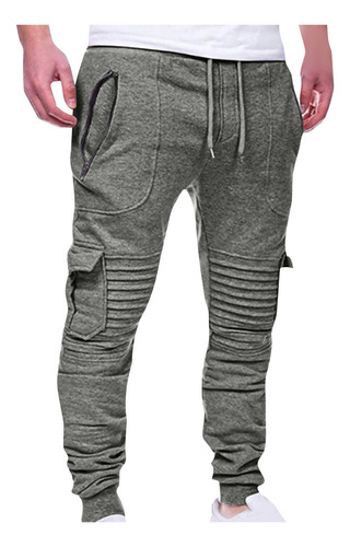 Pantalones En Forma De X Para Hombre, A La Moda, Cintura Elá