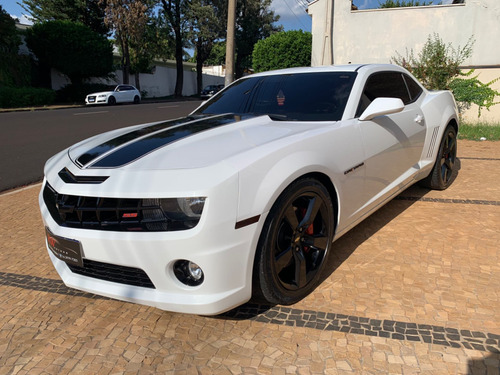 Imagem 1 de 9 de Chevrolet Gm Camaro Ss 6.2 V8 Branco 2012
