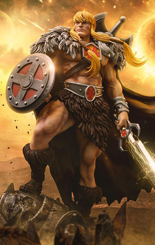 He-man King Grayskull Art Scale 1/10 - Iron Studios