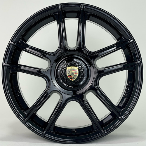Jogo Roda Aro 17 M32 Porsche 4x100/108 Ford New Fiesta Ka