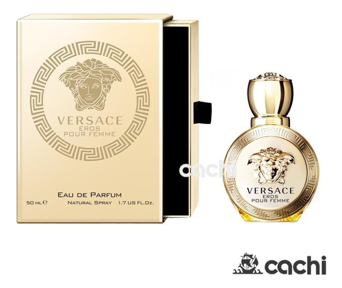 Perfume Eros Pour Femme 50ml Versace Original