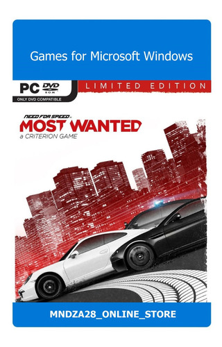 Need For Speed Most Wanted Juego Para Pc En Físico