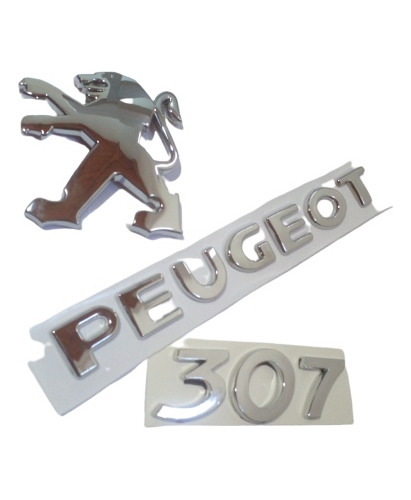 Insignia Emblema Baul Pgeot.307 Combo C/esc.