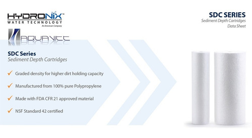 Cartucho Polyspun Sdc 2.5 X 30 A 5m Hydronix-aquavitt-nsf
