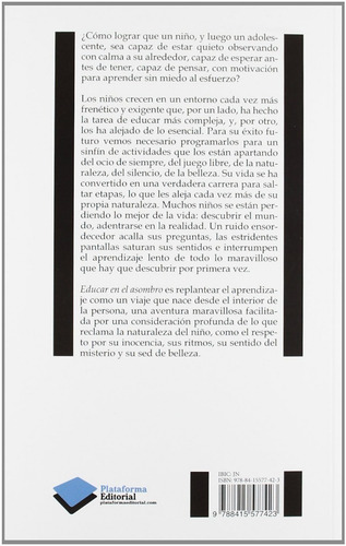 Imagen 2 de 2 de Educar En El Asombro