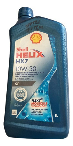 Aceite 10w30 Semi Sintetico Shell Original Helix Hx7 Sellado