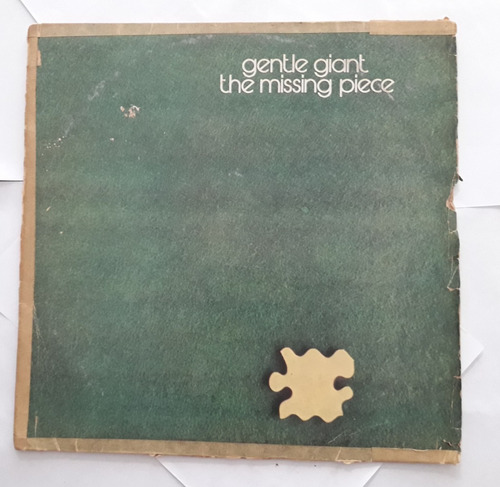 Lp Vinil (vg) Gentle Giant The Missing Piece Ed Br 1977
