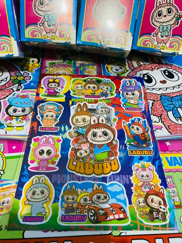 Pack Álbum De Labubu + 25 Sobres