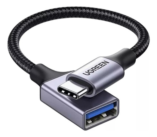 Hub Usb Ugreen Tipo C A Usb 3.0 Otg Adaptador Azul Acero