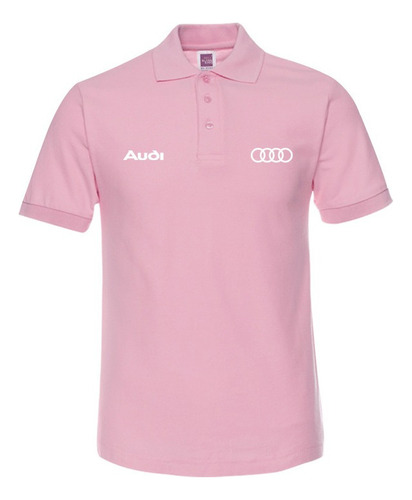 Playera De Manga Corta Audi Polo Deportivo De Golf Al Aire