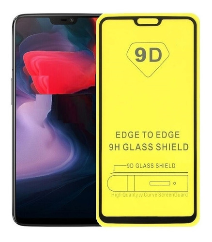 Imagem 1 de 2 de Película De Vidro Oneplus 6 Tela 6.28 Full Glue