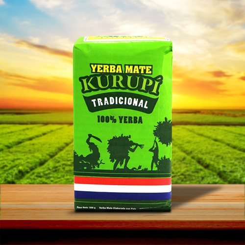 Imagem 5 de 5 de Erva Mate Kurupi De Terere Sabor Tradicional - 500g