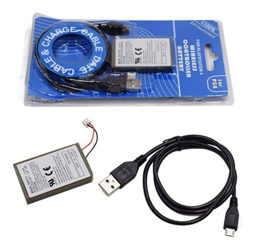 Bateria Ps4 Play 4 3.7v 2000mah Cable Titan Belgrano