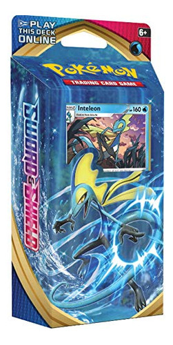 Baraja Temática Pokémon Tcg: Sword & Shield Con Inteleon