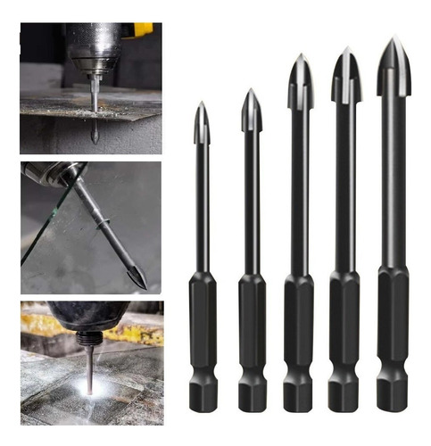 Juego Universal De Herramientas Brocas De Acero De 3 A 7 Mm,