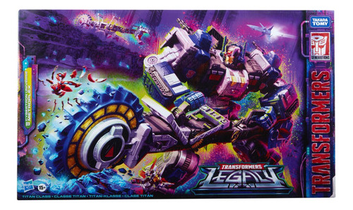 Figura Fan Transformers Legacy Clase Titan Metroplex