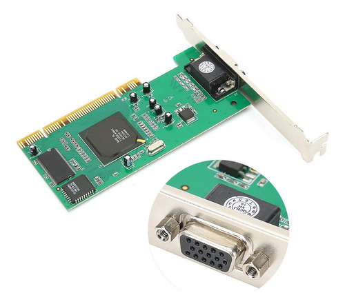 A Tarjeta Gráfica Vga Pci 8mb 32bit Accesorios De