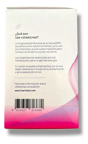 Vitamina Antioxidante A Base De Vitamina C X 30 Cap Fuentess