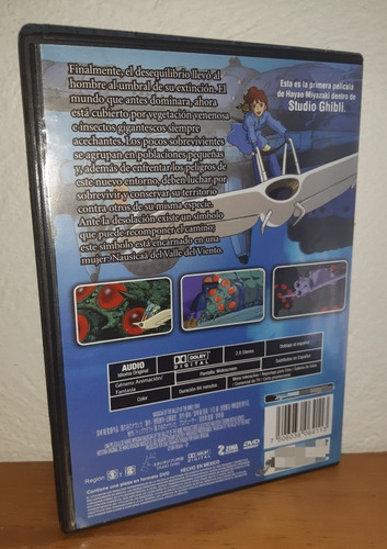 Dvd Nausicaä Guerreros Del Viento (Usado)