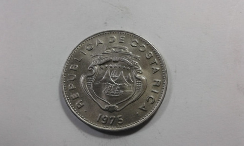 Moneda De Costa Rica 1 Colon 1976 V.f.