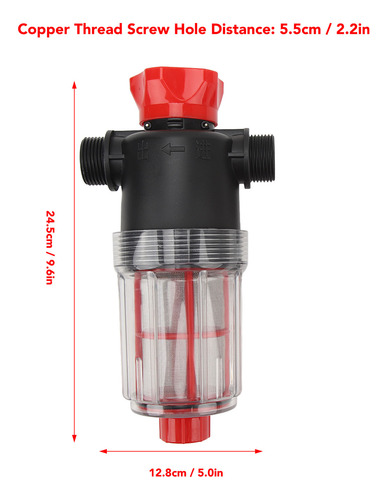 Filtro Colador Para Bomba De Agua, 60 Mallas, Acero Inoxidab