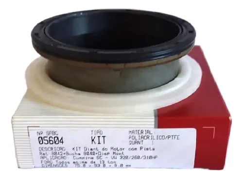 Retentor Da Polia Motor C/ Pista Vw/ford Cummins Sabó 05604