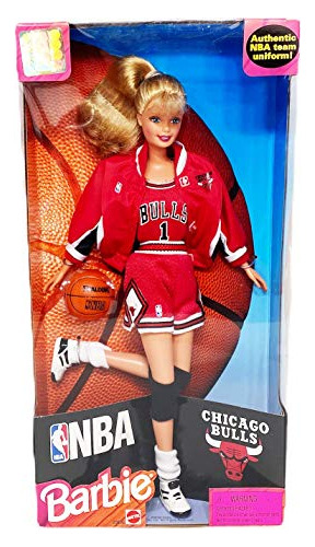 Barbie De Los Chicago Bulls De La Nba De 1998 [de Juguete]