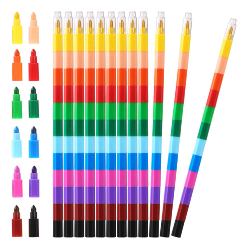 Crayones Apilables Apilables Apilables Para Suministros De O