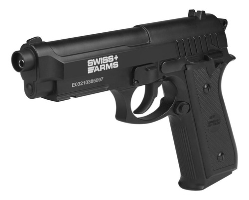 Pistola 4.5mm Swiss Arms Full Metal Pt92 + Esfera + Co2 12g