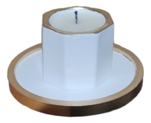 Vela Aromática Con Doble Propósito