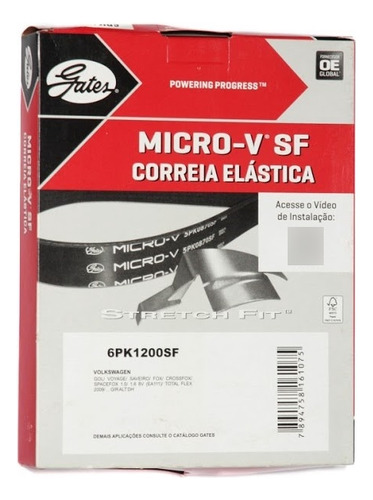 Correa Elástica Micro V / Poly V Sf