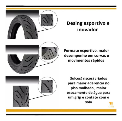 Par Pneu Technic 2,75-18+100/90-18 C/c Titan Ybr 150 160