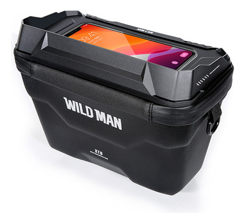 Bolsas De Manillar De Bicicleta Wild Man Mtb Con Marco Front