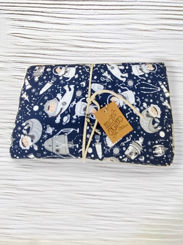 Manta Bebe Cuna Polar Soft - Gabardina 135x90