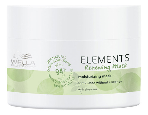 Mascarilla Tratamiento Para El Cabello Wella Elements 150 Ml