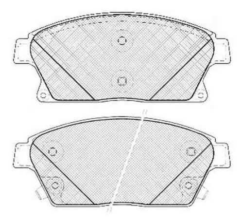 Pastilla De Freno Chevrolet Orlando 1.8 - 2.0 D 11/ Delanter