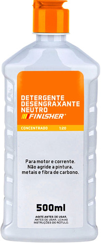 Detergente Desengraxante Automotivo Neutro Finisher 500ml