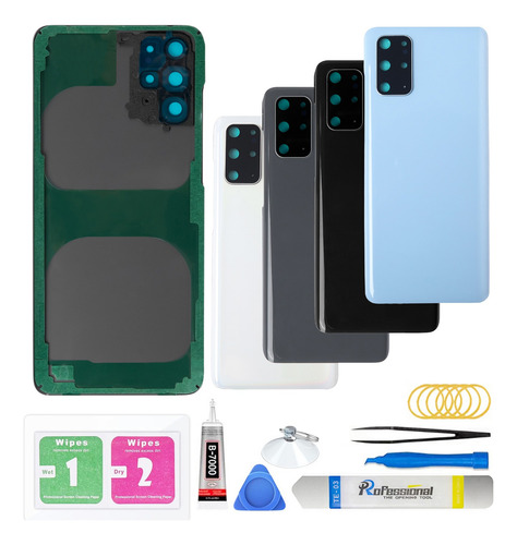 Tapa Trasera Para Samsung Galaxy S20 Plus Con Cristal Cámara