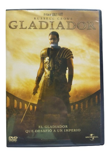 Gladiador Dvd Ridley Scott Free Productions Hd Original