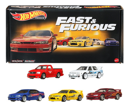 Rapido Y Furioso Fast Furious Set Bundle Hot Wheels Premium