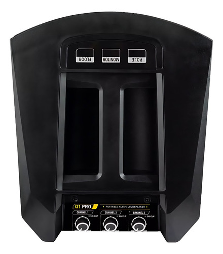 Caixa De Som Portátil Sem Fio Skp Q1 Pro Com Bateria Cor Preto 127/220V