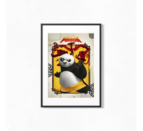Cuadro 42x52 Poster Kung Fu Panda