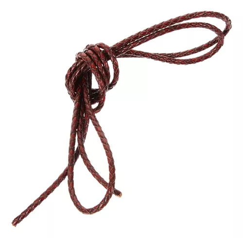 Angoily Cuerda envuelta en piel de vaca para manualidades, fabricación de  joyas, cuerda de cuero para manualidades, kit de fabricación de collares