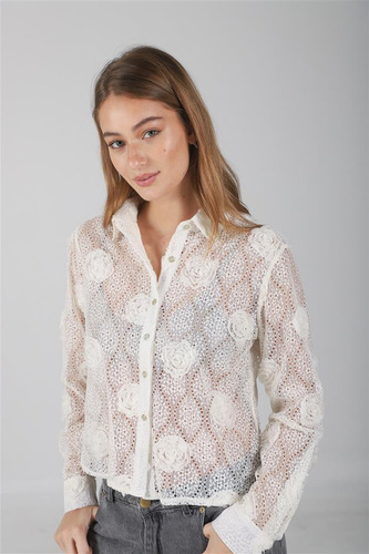 Camisa Premium London Broderie Bordada Guk70017 Arizona