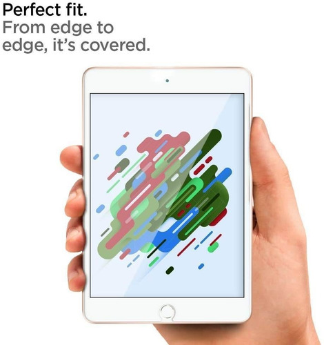 Vidrio Templado Spigen C/colocador iPad Mini 5/ 4